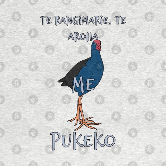 Peace, Love, and Pukekos (Te Reo Version) by PorcelainRose